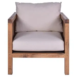 Wendell Mindi Wood & Rattan Armchair, Tobacco by Affinity Furniture, a Chairs for sale on Style Sourcebook