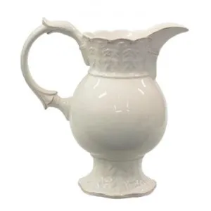 Manon Dolomite Ceramic Water Jug by French Country Collection, a Jugs for sale on Style Sourcebook