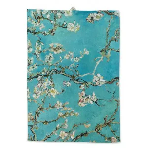 Beddinghouse Van Gogh Almond Blossom Cotton Tea Towel by Beddinghouse x Van Gogh, a Tea Towels for sale on Style Sourcebook