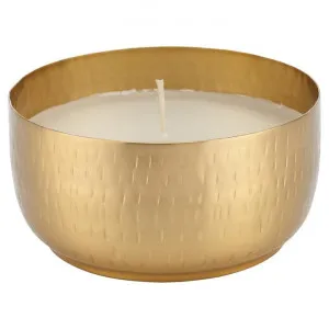 VTWonen Etna Metal Cup Candle, Medium, Gold by vtwonen, a Candles for sale on Style Sourcebook