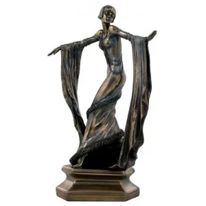 Cast Bronze Dancer Figurine, Dancing with Shawl III by Veronese, a Statues & Ornaments for sale on Style Sourcebook