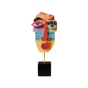 Pablo Mask on Stand Decor, #2 by Paradox, a Statues & Ornaments for sale on Style Sourcebook