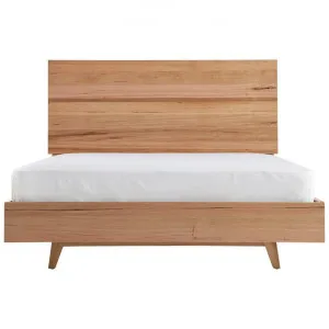 Wade Tasmanian Oak Platform Bed, King by OZW Furniture, a Beds & Bed Frames for sale on Style Sourcebook