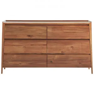 Bowes Blackwood Timber 6 Drawer Dresser by OZW Furniture, a Dressers & Chests of Drawers for sale on Style Sourcebook