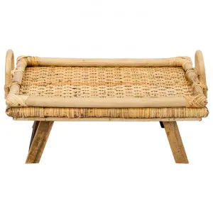 Soassy Rattan Folding Breakfast Tray, Natural by Casa Uno, a Trays for sale on Style Sourcebook
