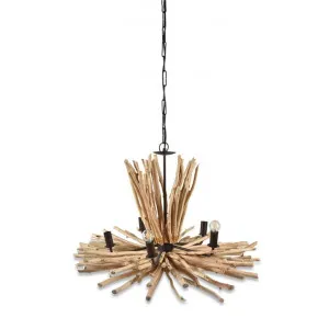 Bobbinton Driftwood Chandelier by Casa Uno, a Chandeliers for sale on Style Sourcebook