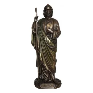 Veronese Cold Cast Bronze Coated Figurine, Saint Jude by Veronese, a Statues & Ornaments for sale on Style Sourcebook