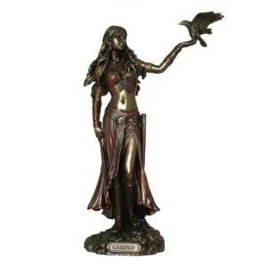 Veronese Cold Cast Bronze Coated Mythology Figurine, Morrigan by Veronese, a Statues & Ornaments for sale on Style Sourcebook