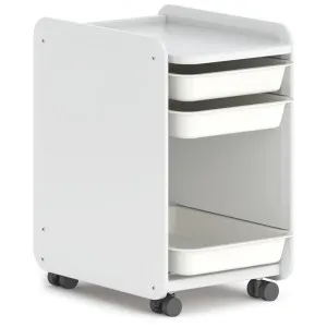 Boori Neat Wooden Mobile Stationery Cabinet, Barley White by Boori, a Other Kids Furniture for sale on Style Sourcebook
