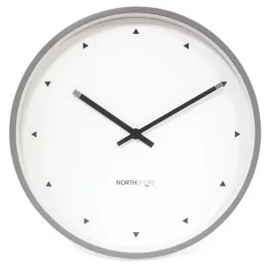 Northshore Saxe Round Wall Clock, 32cm by Northshore, a Clocks for sale on Style Sourcebook