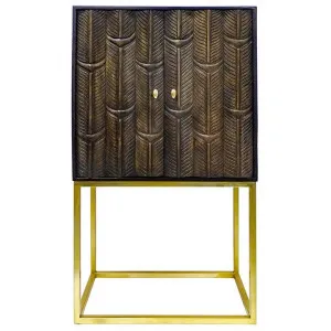 Tarshish Handcrafted Timber & Metal Side Cabinet by Searles, a Cabinets, Chests for sale on Style Sourcebook
