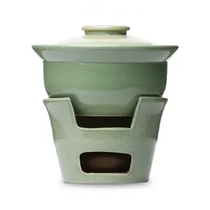 Kora Ceramic Charcoal Stove Casserole Set, Green by LIVGGO, a Cookware for sale on Style Sourcebook