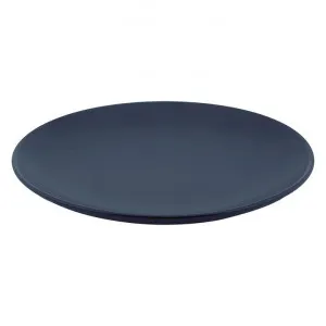 VTWonen Michallon Porcelain Round Dinner Plate, 25cm, Matt Blue by vtwonen, a Plates for sale on Style Sourcebook