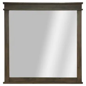 Hethel Pine Timber Frame Dressing Mirror, 100cm, Rustic Grey by Dodicci, a Mirrors for sale on Style Sourcebook