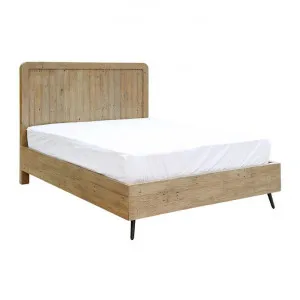 Valletta Reclaimed Timber Platform Bed, King by PGT Reclaimed, a Beds & Bed Frames for sale on Style Sourcebook