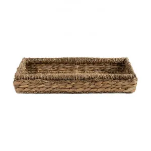 Milano Seagrass & Water Hyacinth Rectangular Tray, Large by Wicka, a Trays for sale on Style Sourcebook
