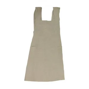 Menai Stonewashed French Linen Cross Back Apron, Natural by French Country Collection, a Aprons for sale on Style Sourcebook
