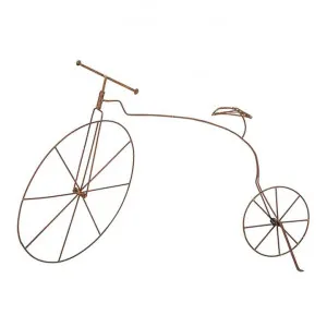 Chabot Rustic Iron Bicycle Decor, Large by French Country Collection, a Statues & Ornaments for sale on Style Sourcebook