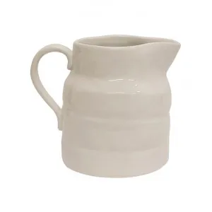 Benoir Ceramic Jug, Large by French Country Collection, a Jugs for sale on Style Sourcebook