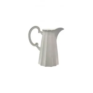 Xavier Dolomite Ceramic Pitcher by French Country Collection, a Jugs for sale on Style Sourcebook