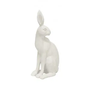 Harold the Hare Sculpture, Style B, White by French Country Collection, a Statues & Ornaments for sale on Style Sourcebook