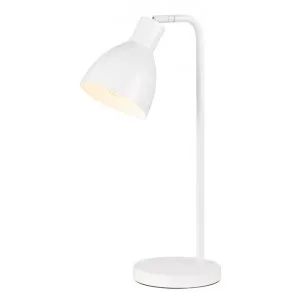 Pivot Metal Task Lamp, White by Telbix, a Desk Lamps for sale on Style Sourcebook