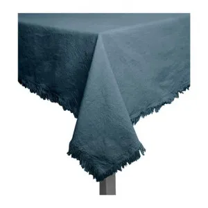Avani Cotton Tablecloth, 250x150cm, Steel Blue by j.elliot HOME, a Table Cloths & Runners for sale on Style Sourcebook