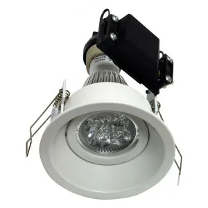 Taso LED Downlight, Round, Silver by Telbix, a Spotlights for sale on Style Sourcebook