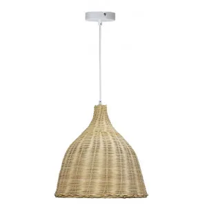 Bukit Rattan Pendant Light by Oriel Lighting, a Pendant Lighting for sale on Style Sourcebook