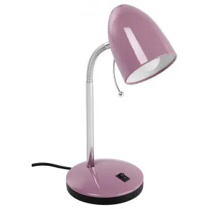 Lara Metal Adjustable Desk Lamp, Purple by Eglo, a Desk Lamps for sale on Style Sourcebook