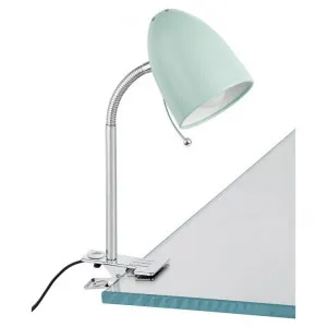 Lara Metal Adjustable Clamp Desk Lamp, Mint by Eglo, a Desk Lamps for sale on Style Sourcebook