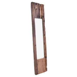 Orbec Recycled Railway Sleeper Timber Frame Leaner Wall Mirror, 120cm by Affinity Furniture, a Mirrors for sale on Style Sourcebook