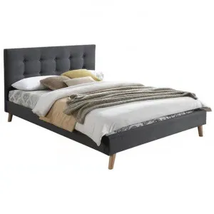 Plimpton Fabric Platform Bed, King by Elliot Lounge, a Beds & Bed Frames for sale on Style Sourcebook