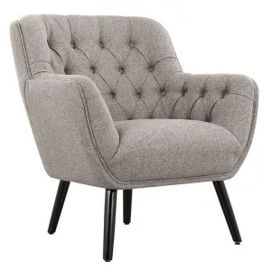 Jevis Fabric Armchair, Ash by Elliot Lounge, a Chairs for sale on Style Sourcebook