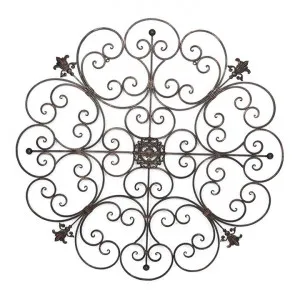 Circolo Fleur Round Metal Wire Wall Art, 93cm by Want GiftWare, a Wall Hangings & Decor for sale on Style Sourcebook