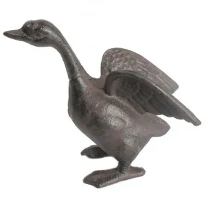 Cast Iron Goose Statue by Mr Gecko, a Statues & Ornaments for sale on Style Sourcebook