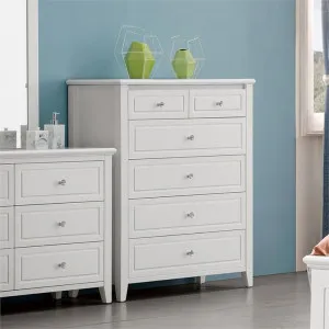 Shirland 4 Drawer Tallboy with Mirror by Bailey Street, a Dressers & Chests of Drawers for sale on Style Sourcebook