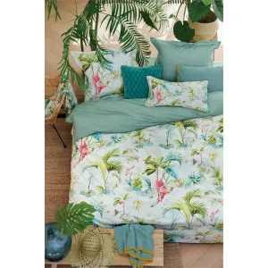 Pip Studio Palm Scenes Cotton Quilt Cover Set, King by Pip Studio, a Bedding for sale on Style Sourcebook