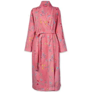 Pip Studio Les Fleurs Cotton Bathrobe, XXL, Pink by Pip Studio, a Towels & Washcloths for sale on Style Sourcebook