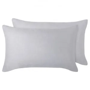 Vintage Design Homeware French Linen Standard Pillowcase, Dove Grey, Set of 2 by Vintage Design Homeware, a Bedding for sale on Style Sourcebook