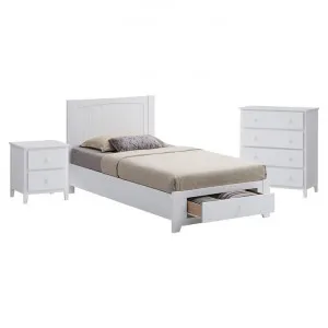 Clement 3 Piece Wooden Bedroom Suite with Tallboy, King Single by Dodicci, a Bedroom Sets & Suites for sale on Style Sourcebook
