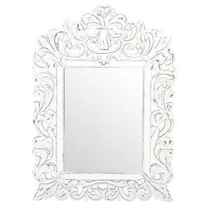 Tilmi Wooden Frame Wall Mirror, 110cm by Dodicci, a Mirrors for sale on Style Sourcebook