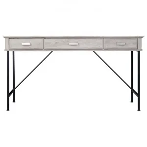 Elle 3 Drawer Writing Desk, 144cm by Modish, a Desks for sale on Style Sourcebook