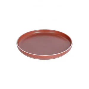 Lisanna Porcelain Side Plate, Terracotta by El Diseno, a Plates for sale on Style Sourcebook