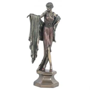 Veronese Cold Cast Bronze Coated Figurine, Dancing with Shawl I by Veronese, a Statues & Ornaments for sale on Style Sourcebook