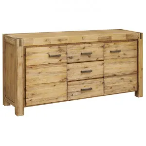 Berida Acacia Timber 2 Door 3 Drawer Buffet Table, 163cm by Rivendell Furniture, a Sideboards, Buffets & Trolleys for sale on Style Sourcebook