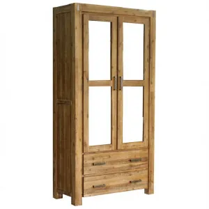 Berida Acacia Timber Display Cabinet by Rivendell Furniture, a Cabinets, Chests for sale on Style Sourcebook