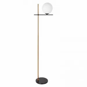 Ariz Metal & Marble Floor Lamp by Cozy Lighting & Living, a Floor Lamps for sale on Style Sourcebook