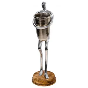 Luccian Metal Figurine Wine Cooler by Casa Uno, a Barware for sale on Style Sourcebook
