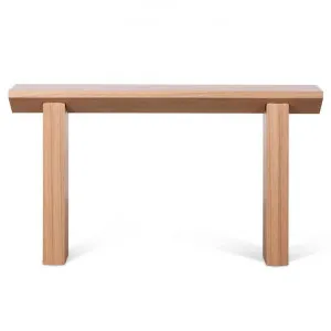 Pomeroy Wooden Console Table, 140cm, Natural by Conception Living, a Console Table for sale on Style Sourcebook